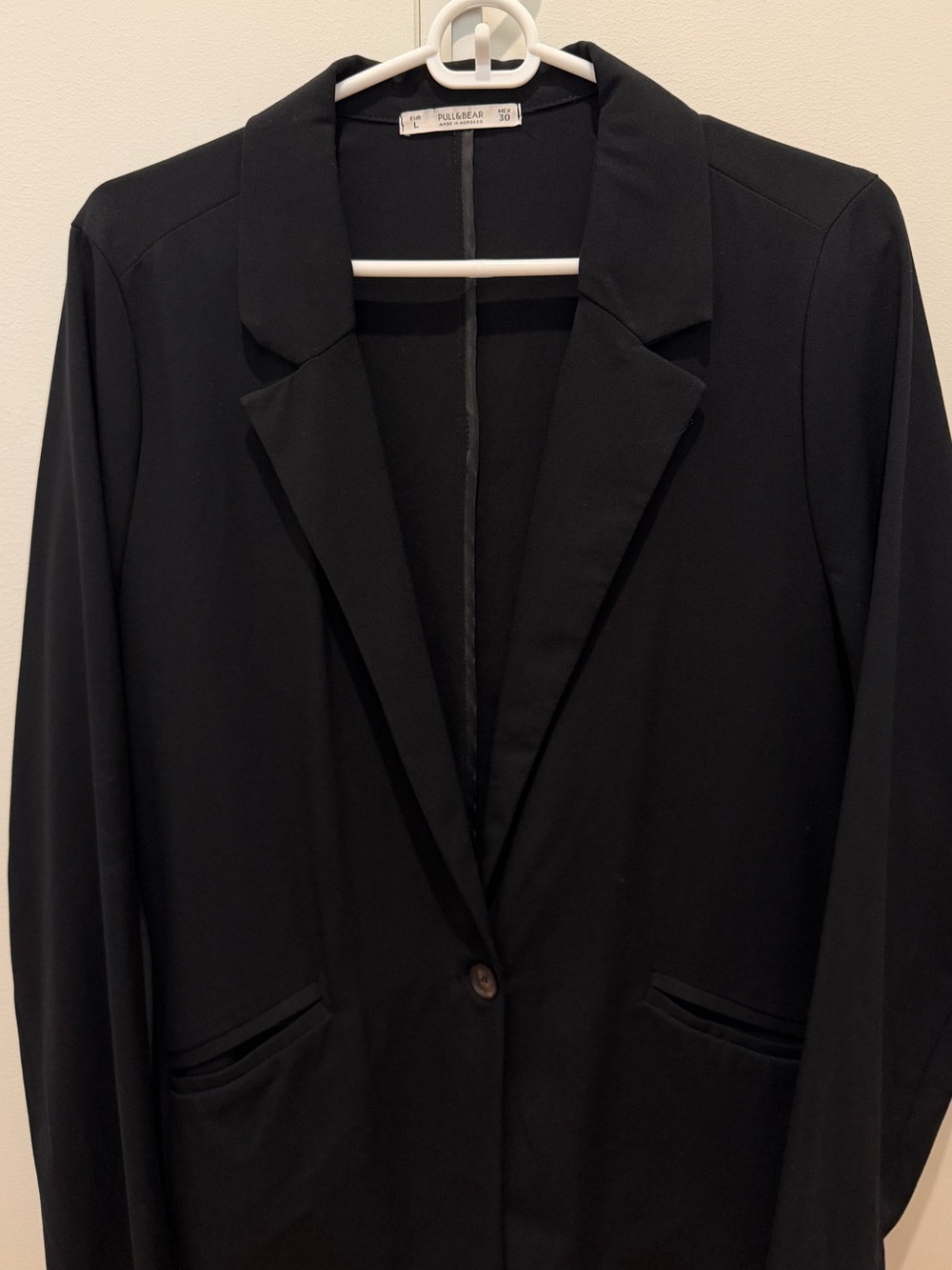 Pull & Bear black casual jacket size L women’s